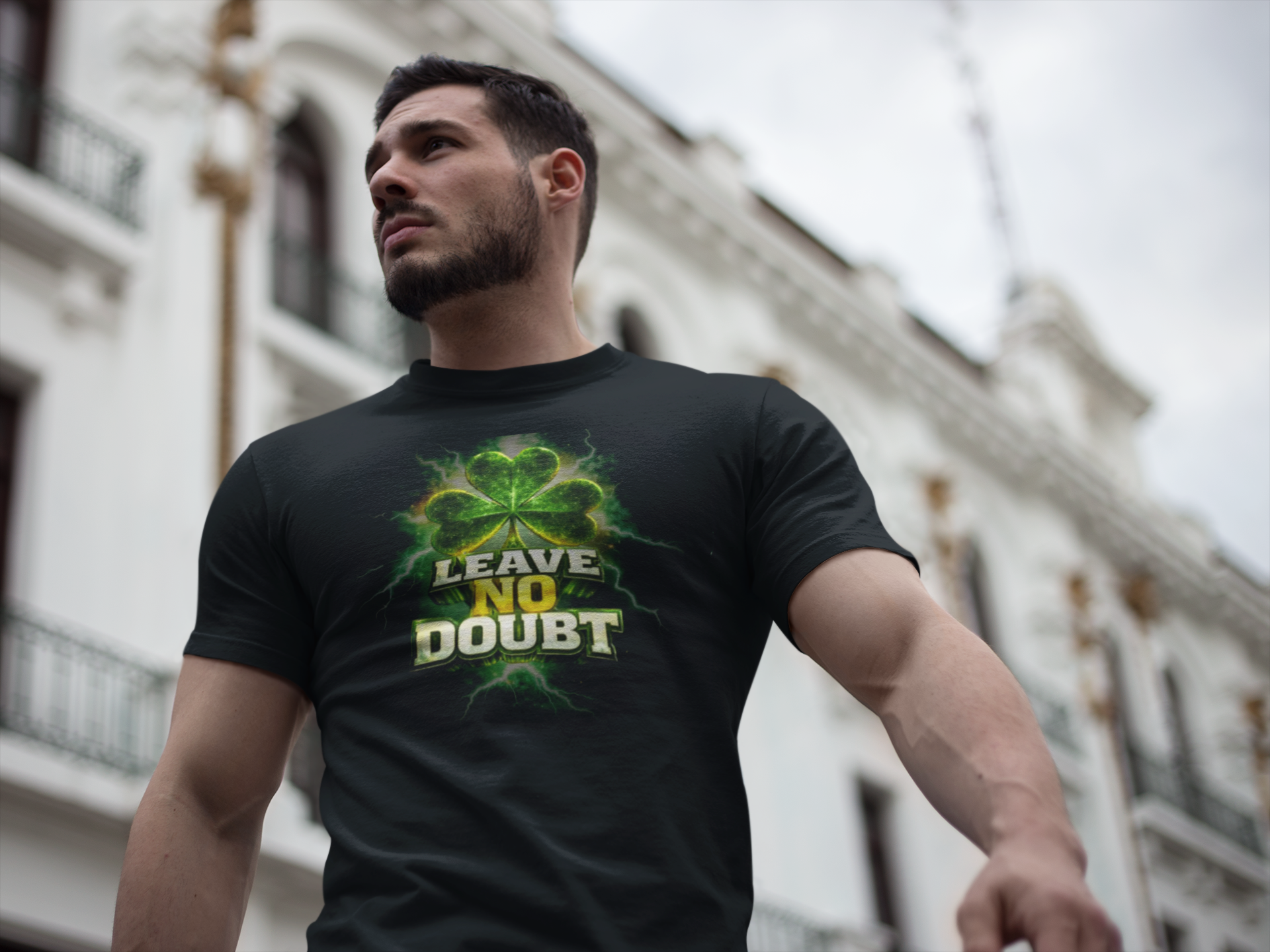 Leave No Doubt! - Garment-Dyed T-Shirt — Minimal Vintage Wash Tee