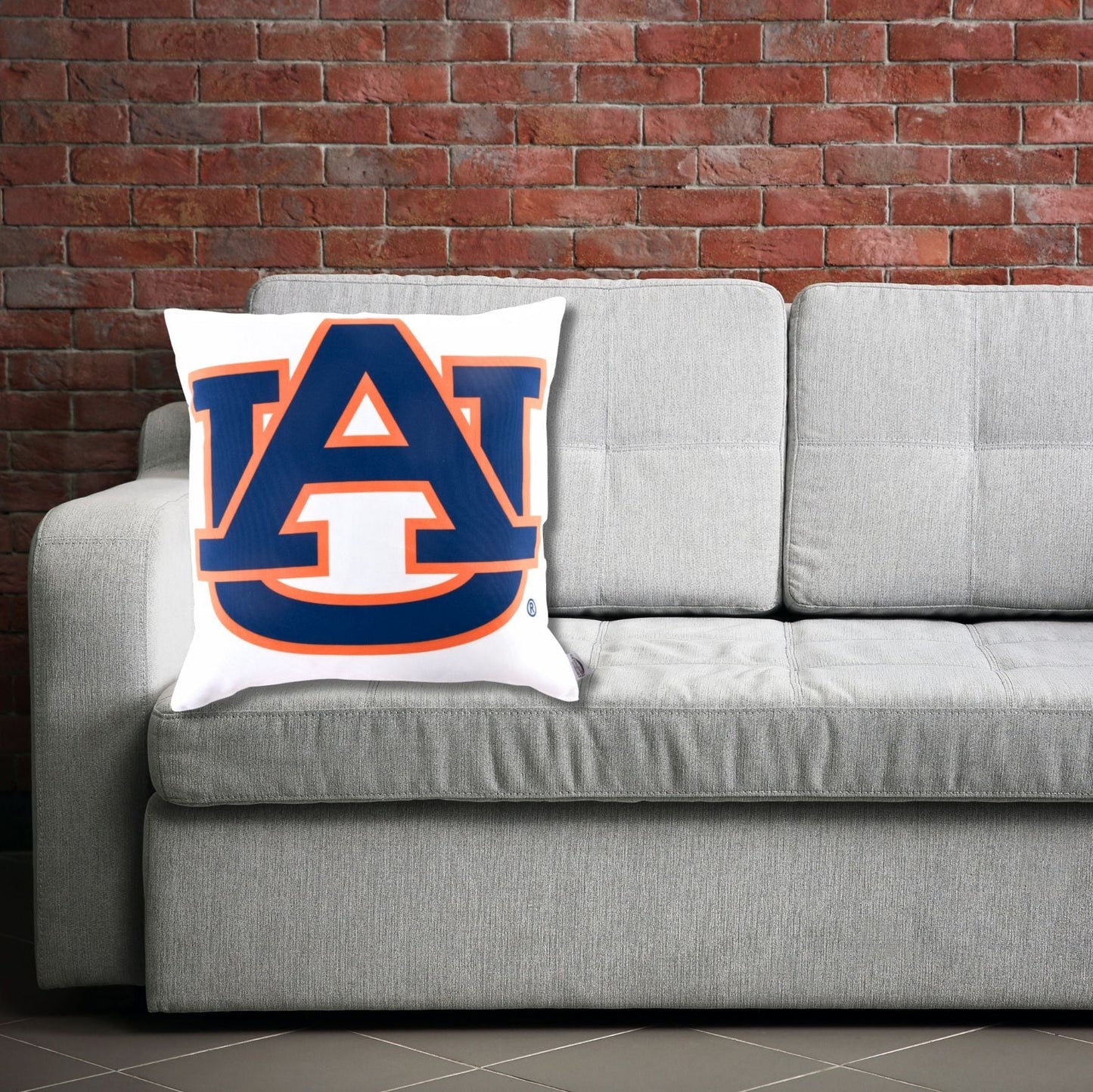 Auburn Tigers Logo Throw Pillow Cover