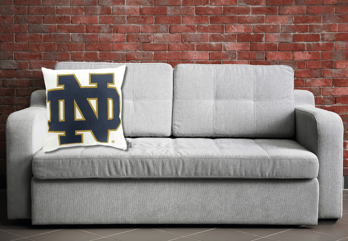 Funda de almohada con el logo de los Notre Dame Fighting Irish