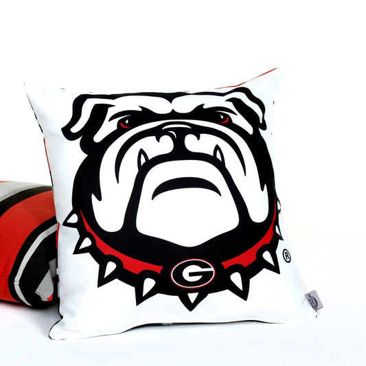University of Georgia Bulldogs Throw Pillow Cover