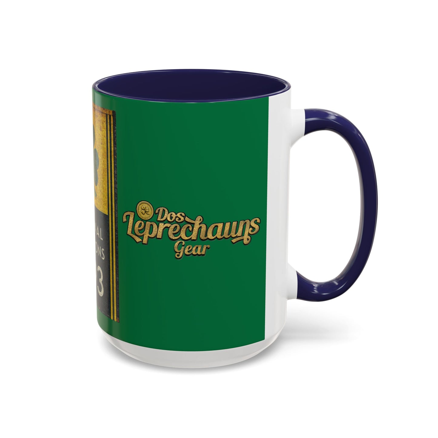 1993 National Champions Shamrock Coffee Mug — Dos Leprechauns Gear