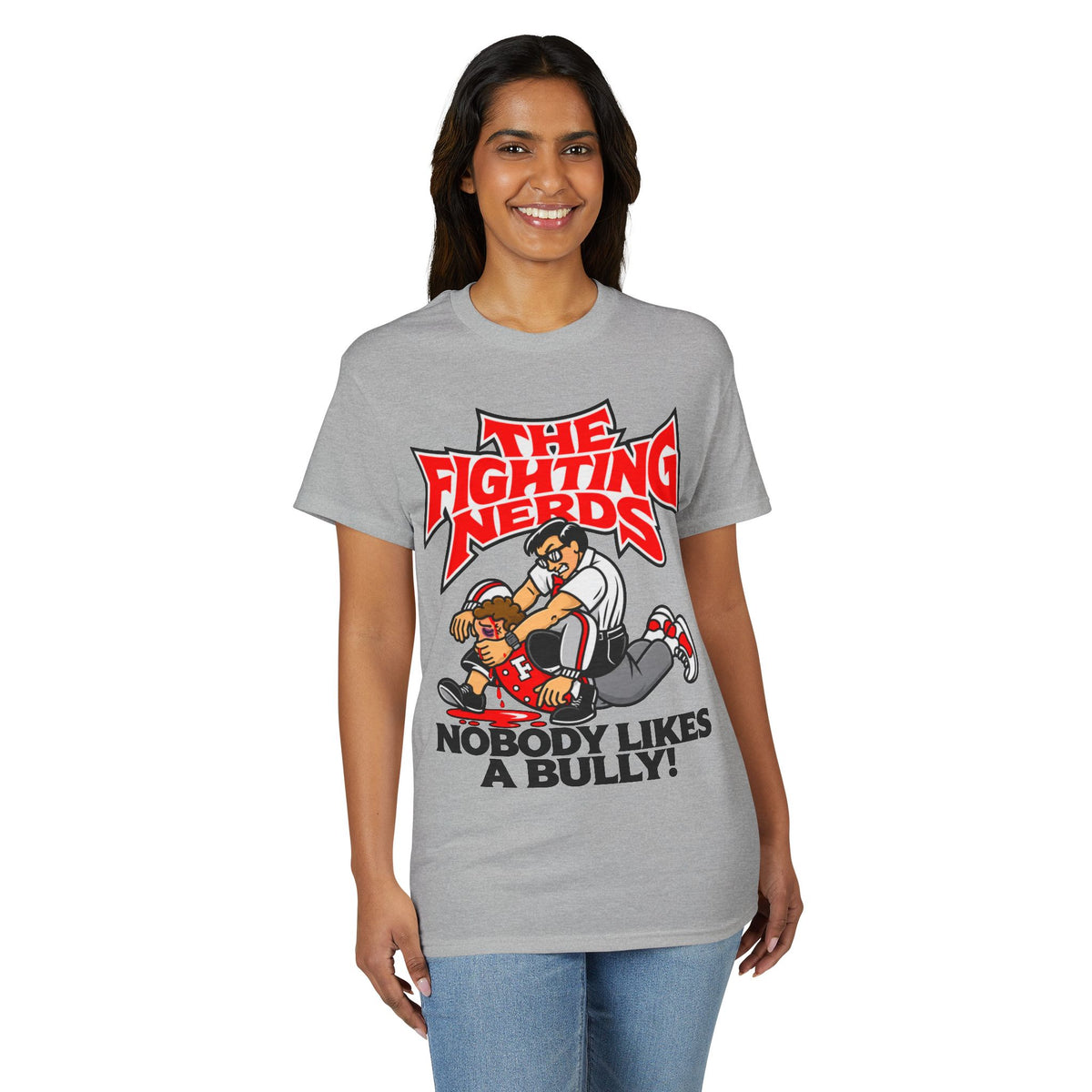 The Fighting Nerds "Nobody Likes a Bully" Graphic T-Shirt