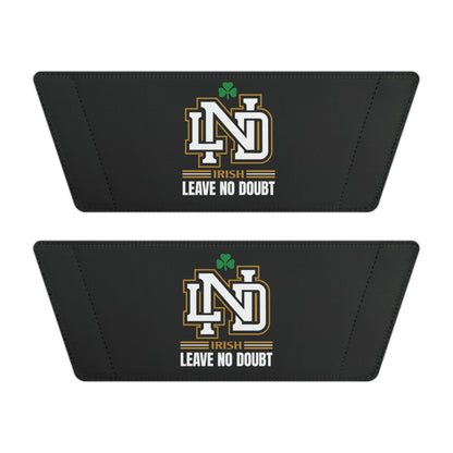 Leave No Doubt - Men's Removable-Strap Slide Sandals — Lightweight Black Pool & Beach Slides