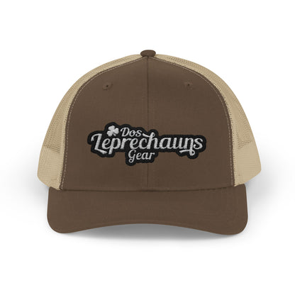 Dos Leprechauns Snapback Trucker Cap