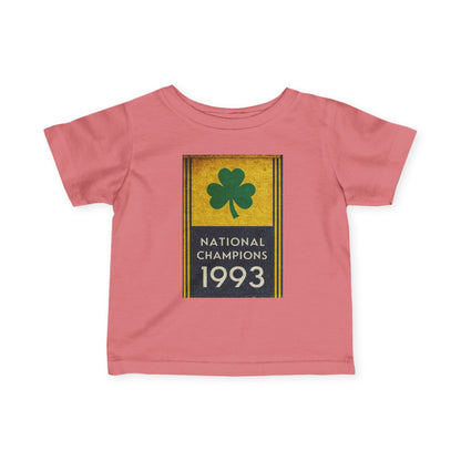 1993 National Champions - Baby Infant Fine Jersey Tee — Soft Everyday Baby Bodysuit