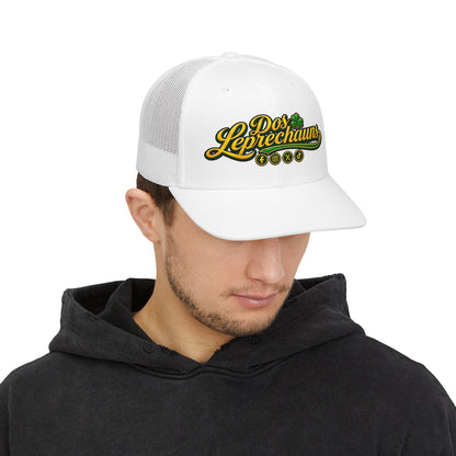 Dos Leprechauns Snapback Trucker Cap — St. Patrick’s Day Irish Shamrock Hat