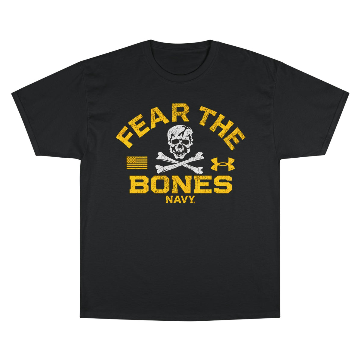 Fear the Bones Navy Champion T-Shirt