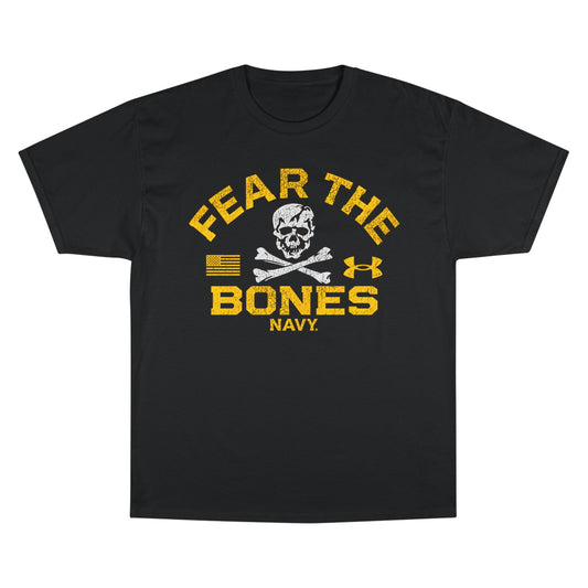 Fear the Bones Navy Champion T-Shirt