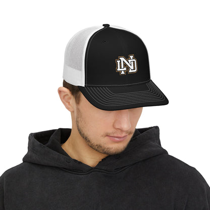 Notre Dame Shamrock ND Trucker Cap – Embroidered Snapback Hat
