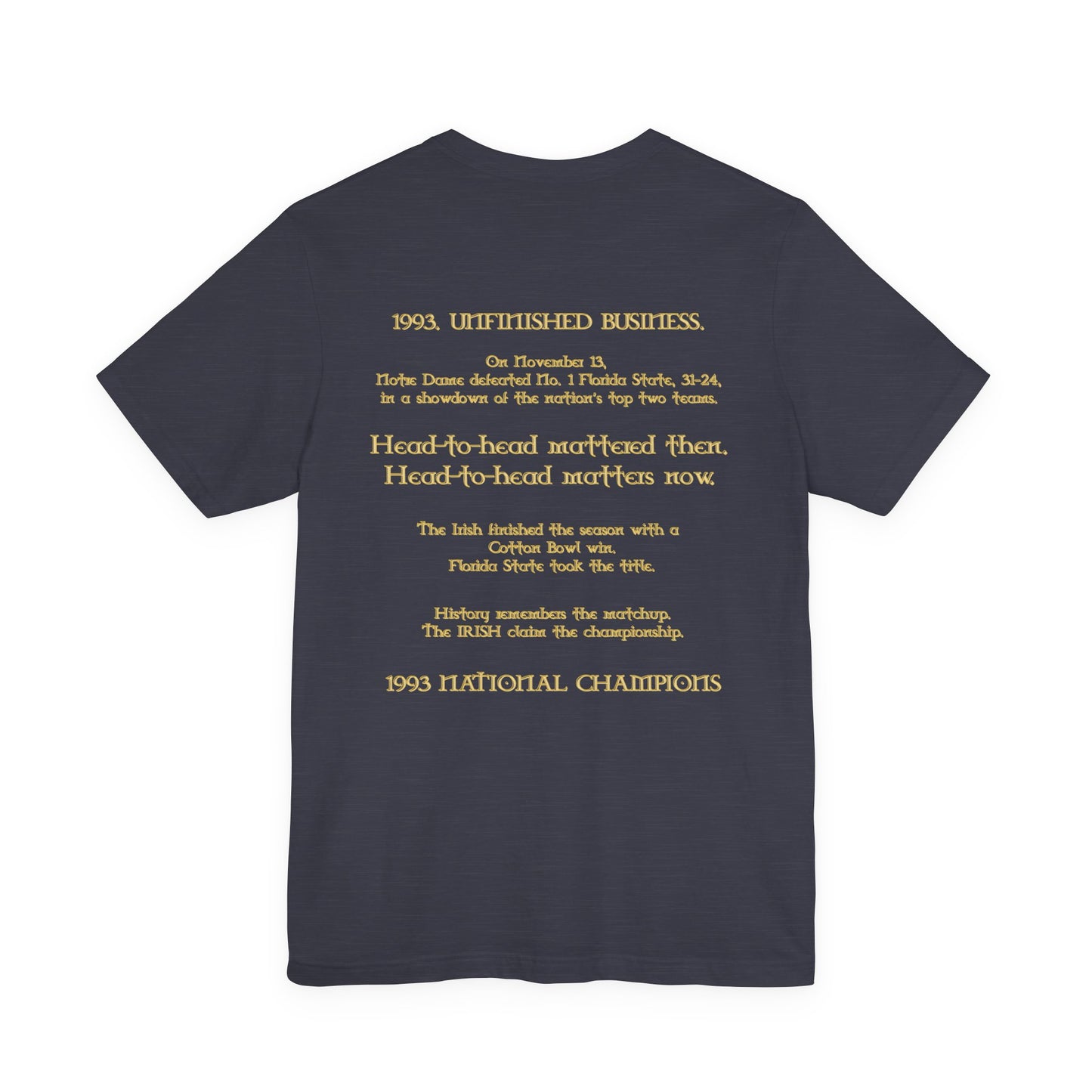 1993 National Champions - V1 -  Classic Crewneck T-Shirt
