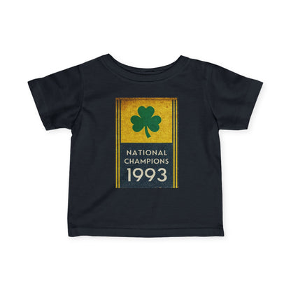 1993 National Champions - Baby Infant Fine Jersey Tee — Soft Everyday Baby Bodysuit