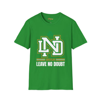 Leave No Doubt Irish Football T-Shirt — "Revenge Begins in Green Bay"