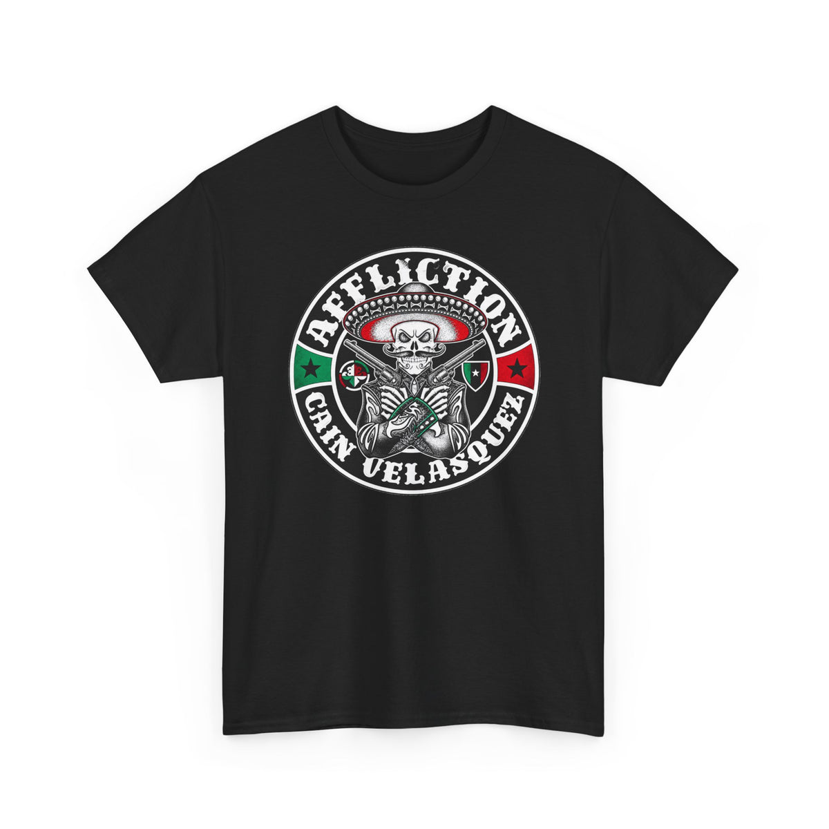 Reflections Cain Velasquez Skull Graphic T-Shirt