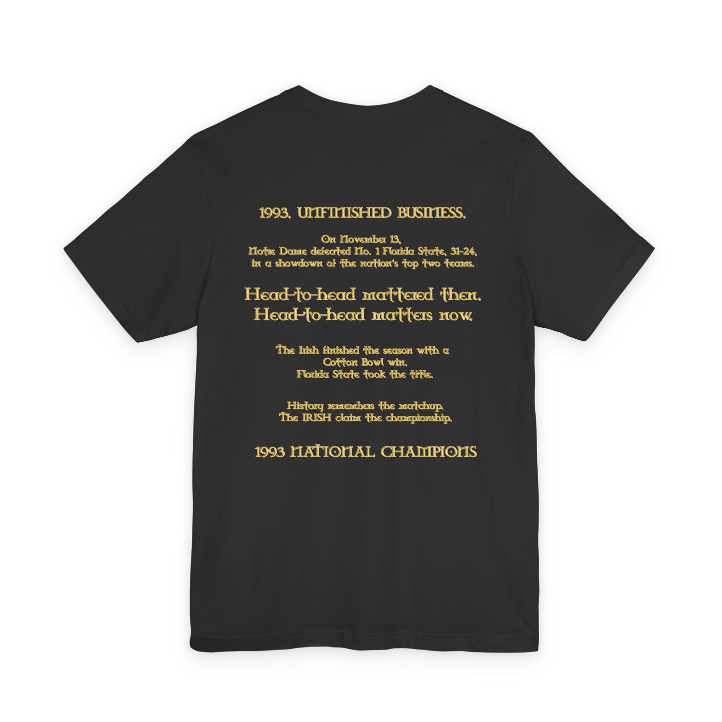 1993 National Champions - V1 -  Classic Crewneck T-Shirt