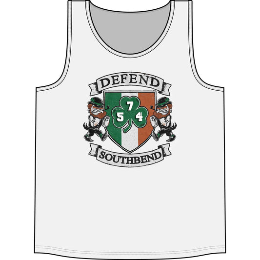 Defend Southbend 7•4 Irish Crest Tank Top