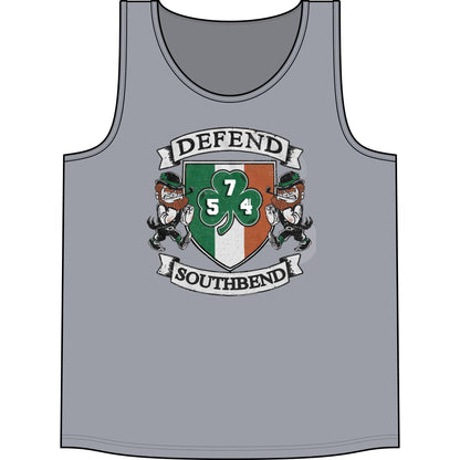 Defend Southbend 7•4 Irish Crest Tank Top