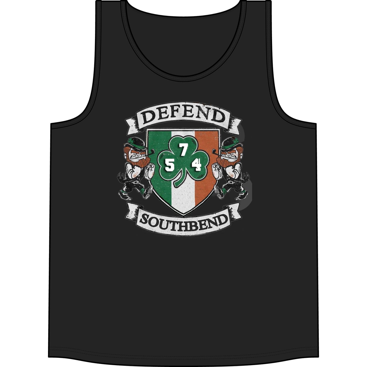 Defend Southbend 7•4 Irish Crest Tank Top