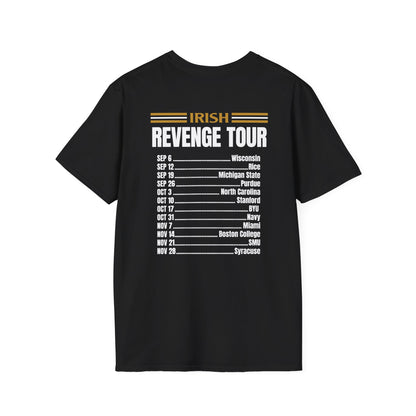 Leave No Doubt Irish Football T-Shirt — "Revenge Begins in Green Bay"
