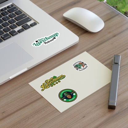 Dos Leprechauns Podcast Sticker Sheets