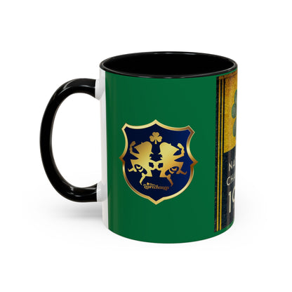 1993 National Champions Shamrock Coffee Mug — Dos Leprechauns Gear