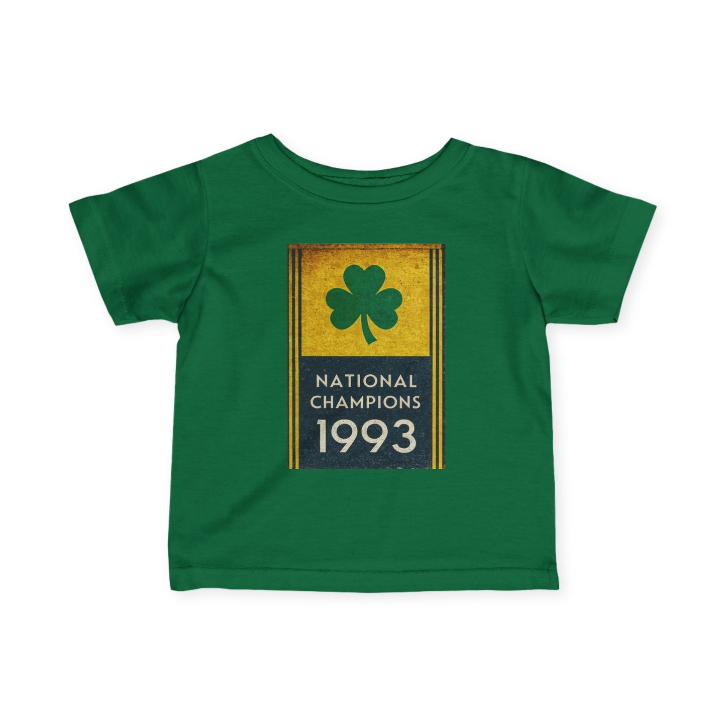 1993 National Champions - Baby Infant Fine Jersey Tee — Soft Everyday Baby Bodysuit
