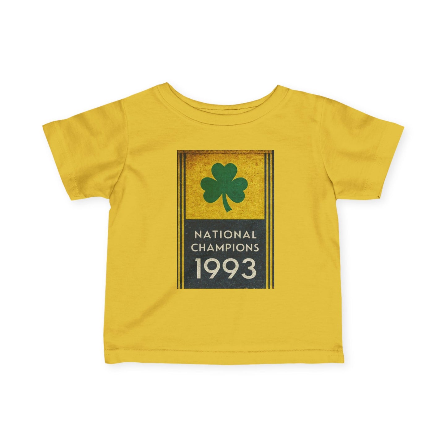 1993 National Champions - Baby Infant Fine Jersey Tee — Soft Everyday Baby Bodysuit