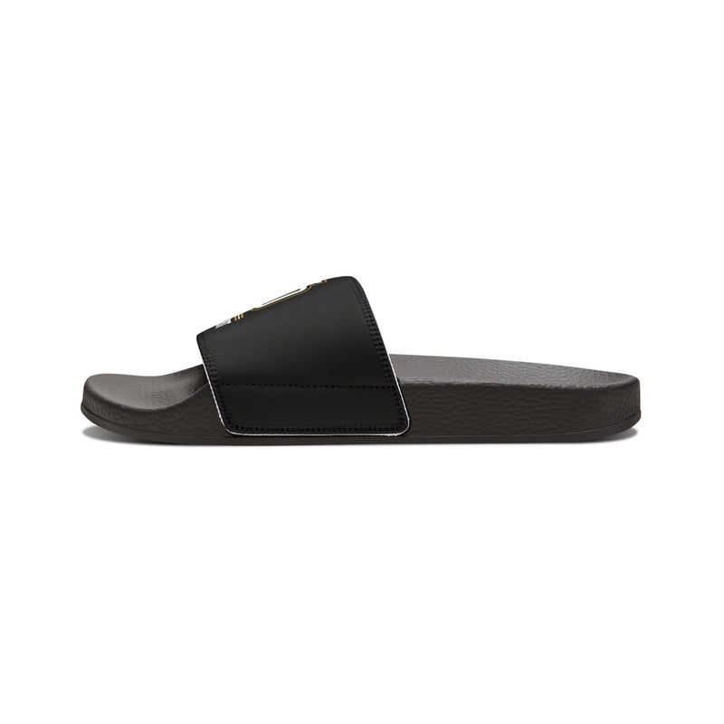 Sin dejar dudas - Sandalias de piscina para hombre con tira extraíble — Ligeras, negras, para piscina y playa
