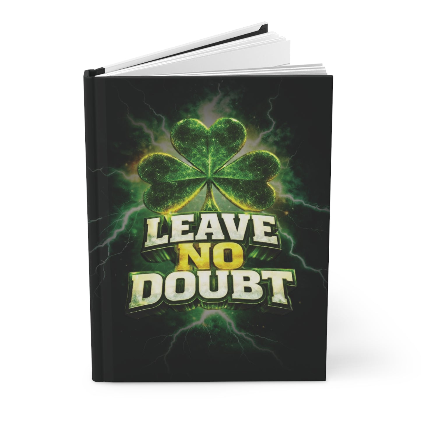 "Leave No Doubt" Inspirational Notebook