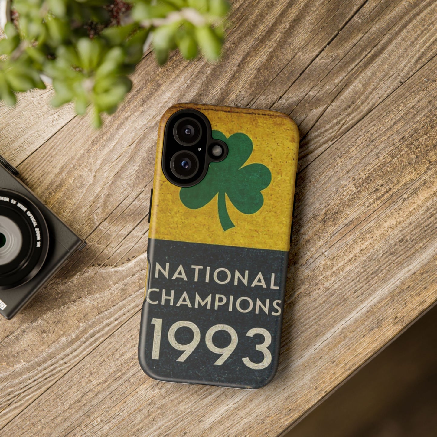 1993 National Champions - Clover - Tough Cases Phone Case — Rugged Protective Cover