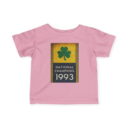 1993 National Champions - Baby Infant Fine Jersey Tee — Soft Everyday Baby Bodysuit