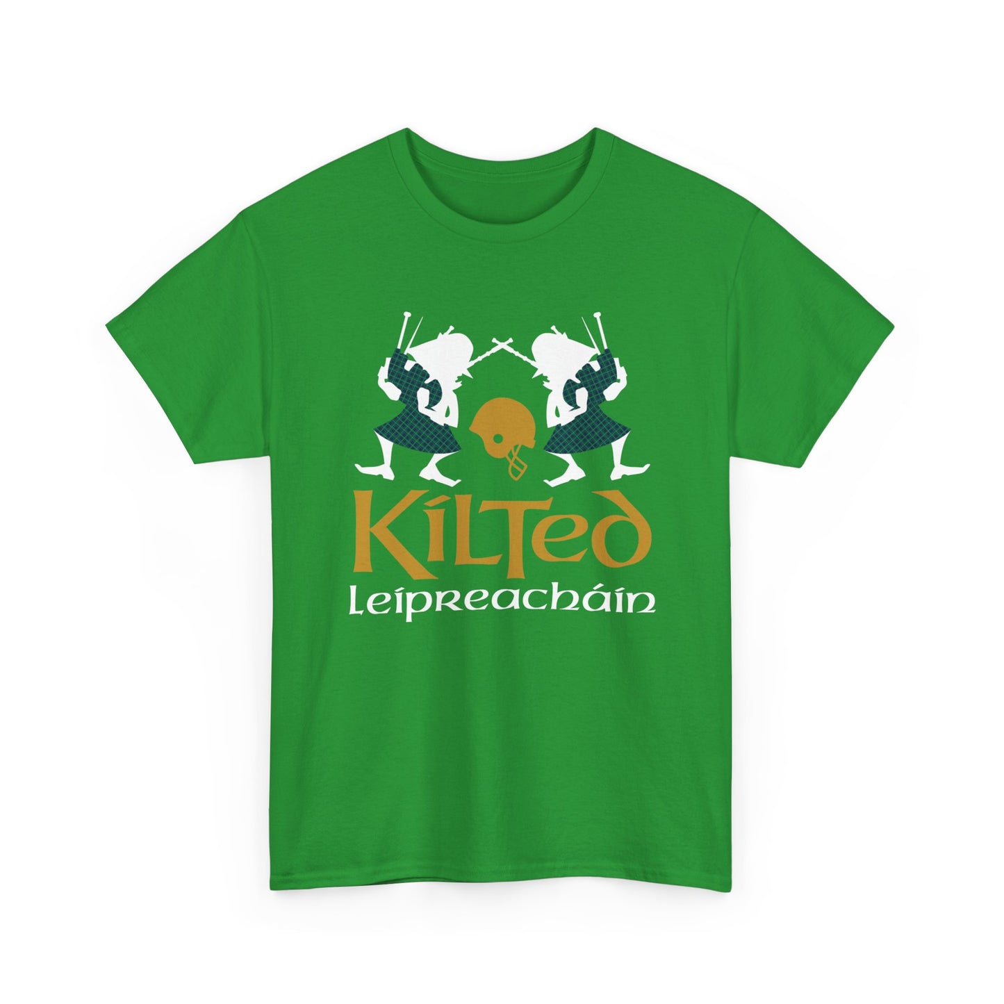 Duende con falda escocesa - Dos Leprechauns