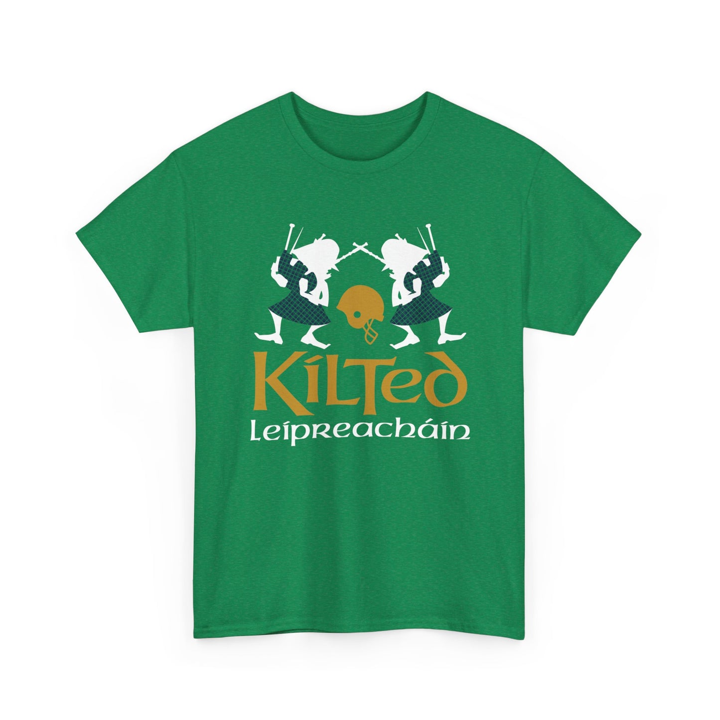 Duende con falda escocesa - Dos Leprechauns