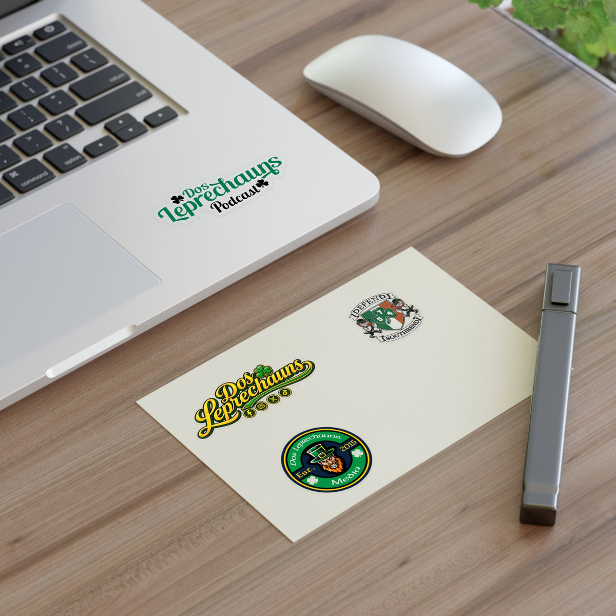 Dos Leprechauns Podcast Sticker Sheets
