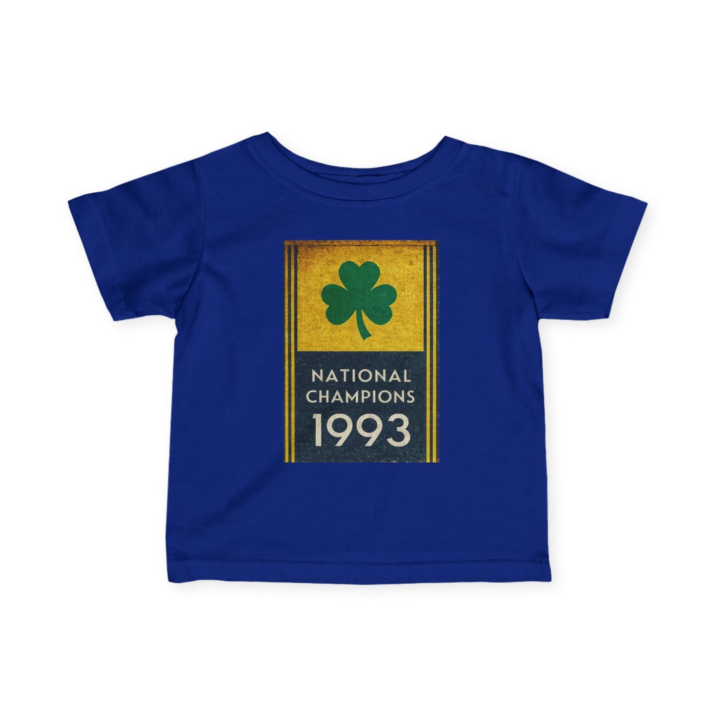 1993 National Champions - Baby Infant Fine Jersey Tee — Soft Everyday Baby Bodysuit