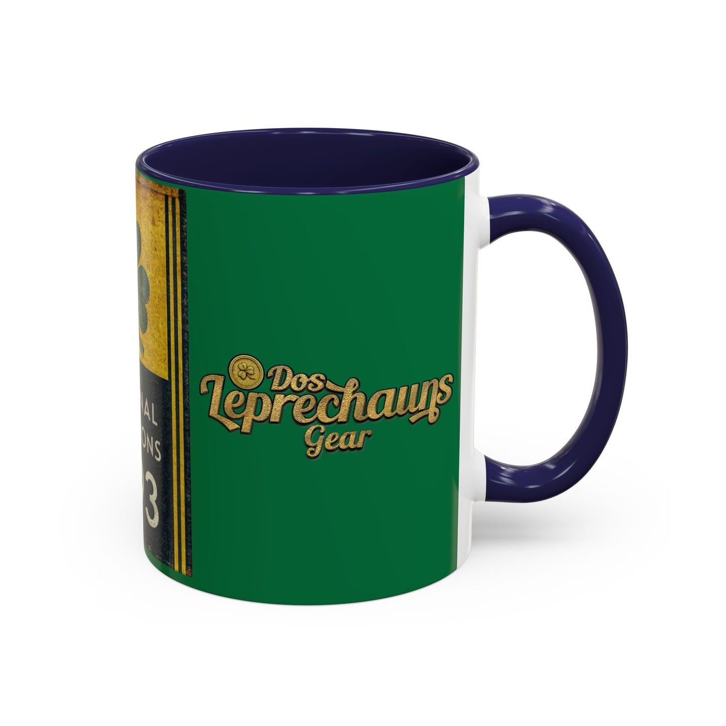 1993 National Champions Shamrock Coffee Mug — Dos Leprechauns Gear