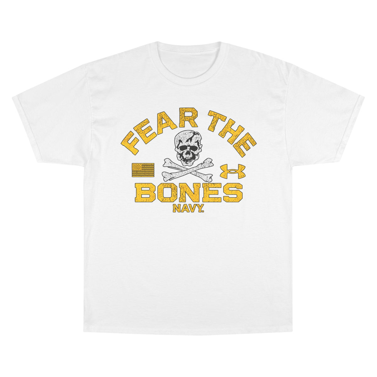 Fear the Bones Navy Champion T-Shirt