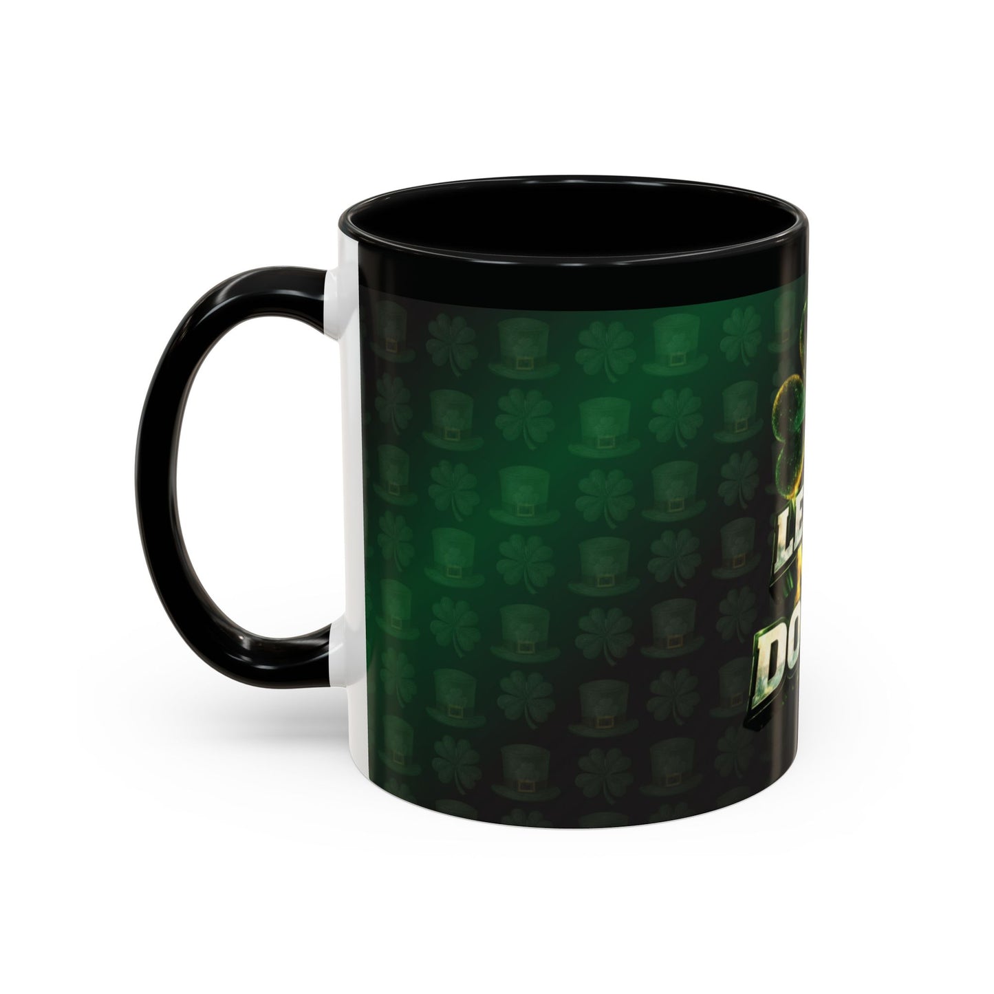 Leave No Doubt - Accent Coffee Mug — Classic Two-Tone Ceramic Coffee Cup (11/15 oz)