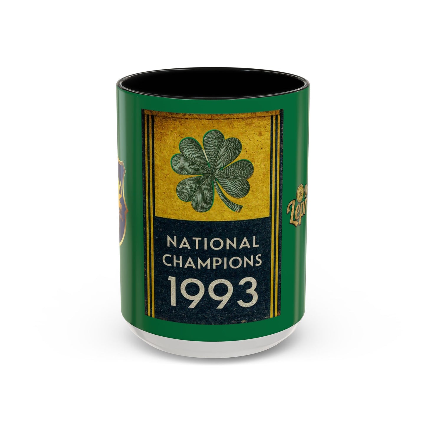 1993 National Champions Shamrock Coffee Mug — Dos Leprechauns Gear