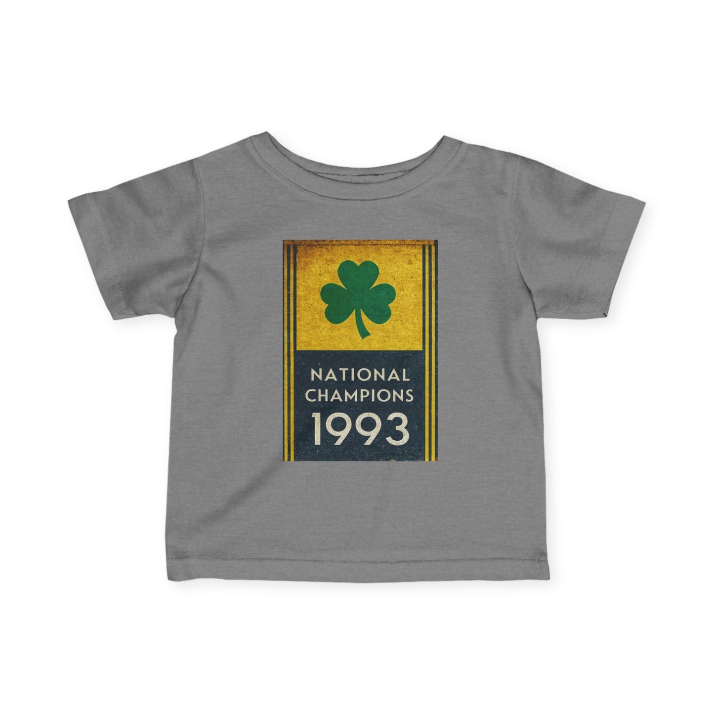 1993 National Champions - Baby Infant Fine Jersey Tee — Soft Everyday Baby Bodysuit