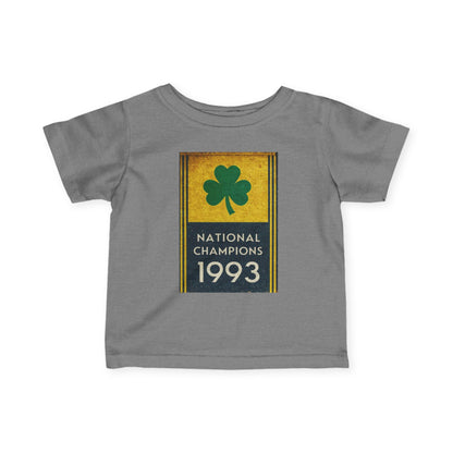 1993 National Champions - Baby Infant Fine Jersey Tee — Soft Everyday Baby Bodysuit