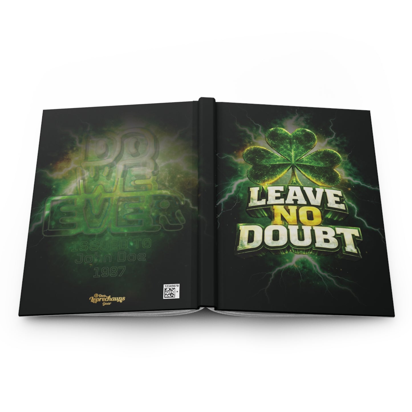 "Leave No Doubt" Inspirational Notebook