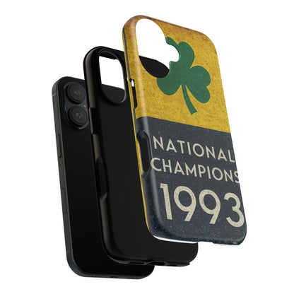 1993 National Champions - Clover - Tough Cases Phone Case — Rugged Protective Cover