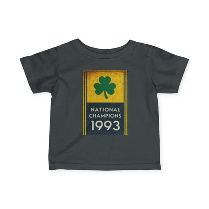 1993 National Champions - Baby Infant Fine Jersey Tee — Soft Everyday Baby Bodysuit