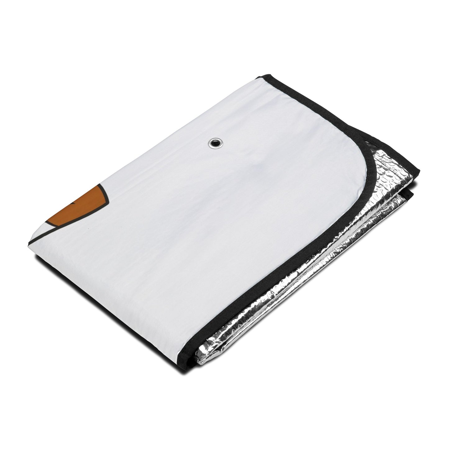Football Rocket Car Sun Shade — Number 13 Gridiron Sunshade