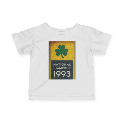 1993 National Champions - Baby Infant Fine Jersey Tee — Soft Everyday Baby Bodysuit