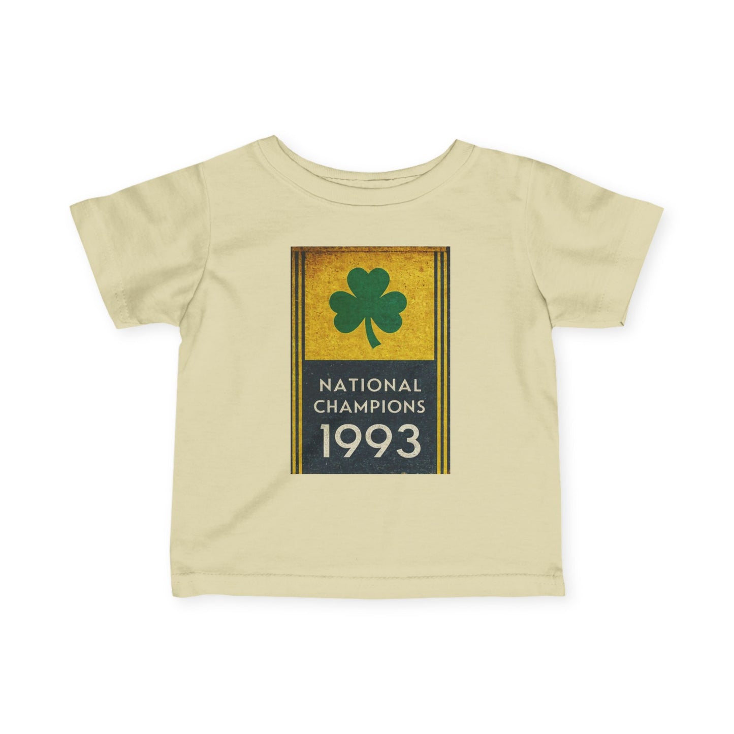 1993 National Champions - Baby Infant Fine Jersey Tee — Soft Everyday Baby Bodysuit