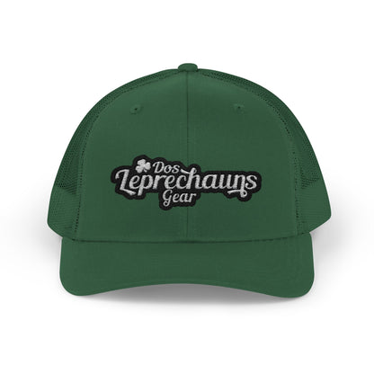 Dos Leprechauns Snapback Trucker Cap