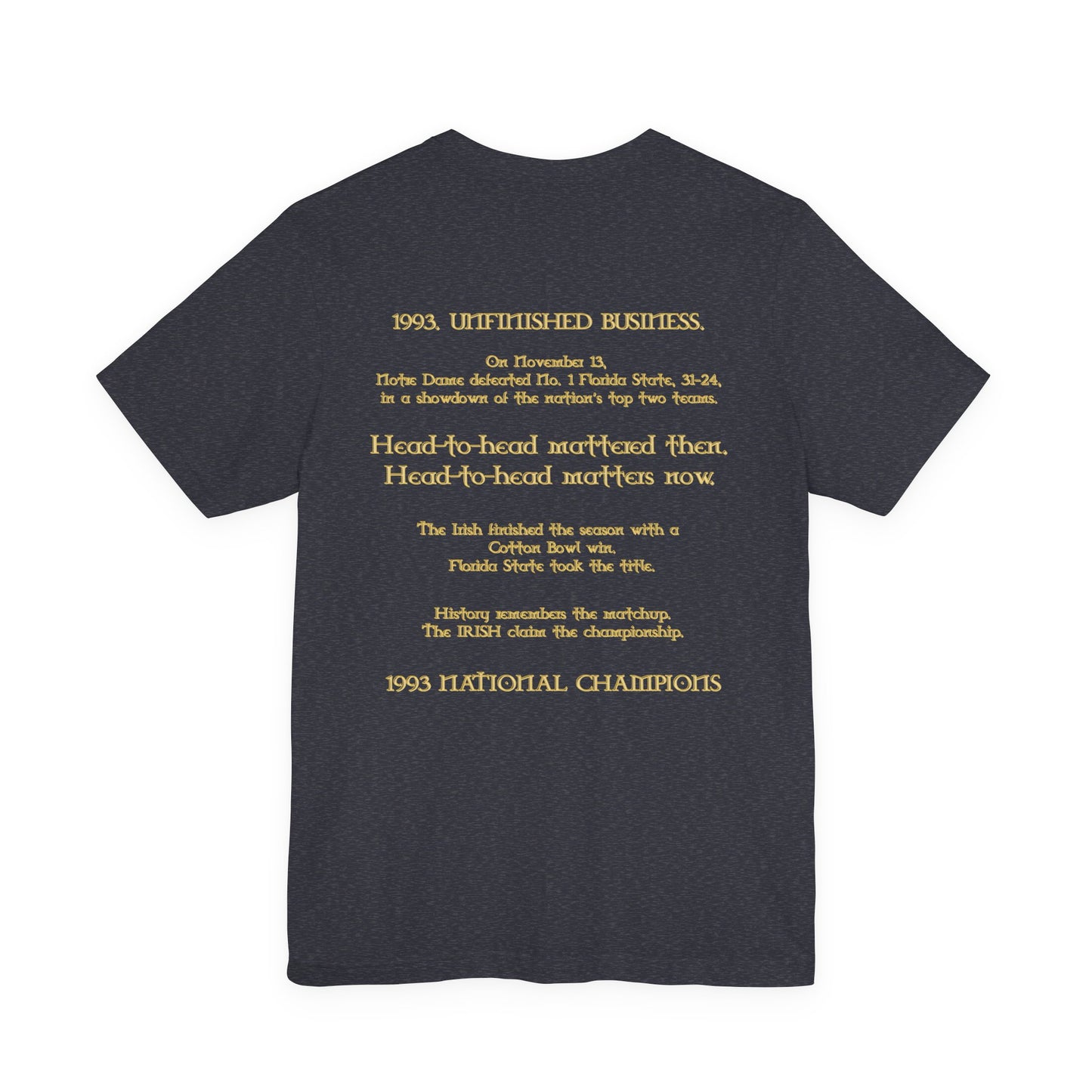 1993 National Champions - V1 -  Classic Crewneck T-Shirt