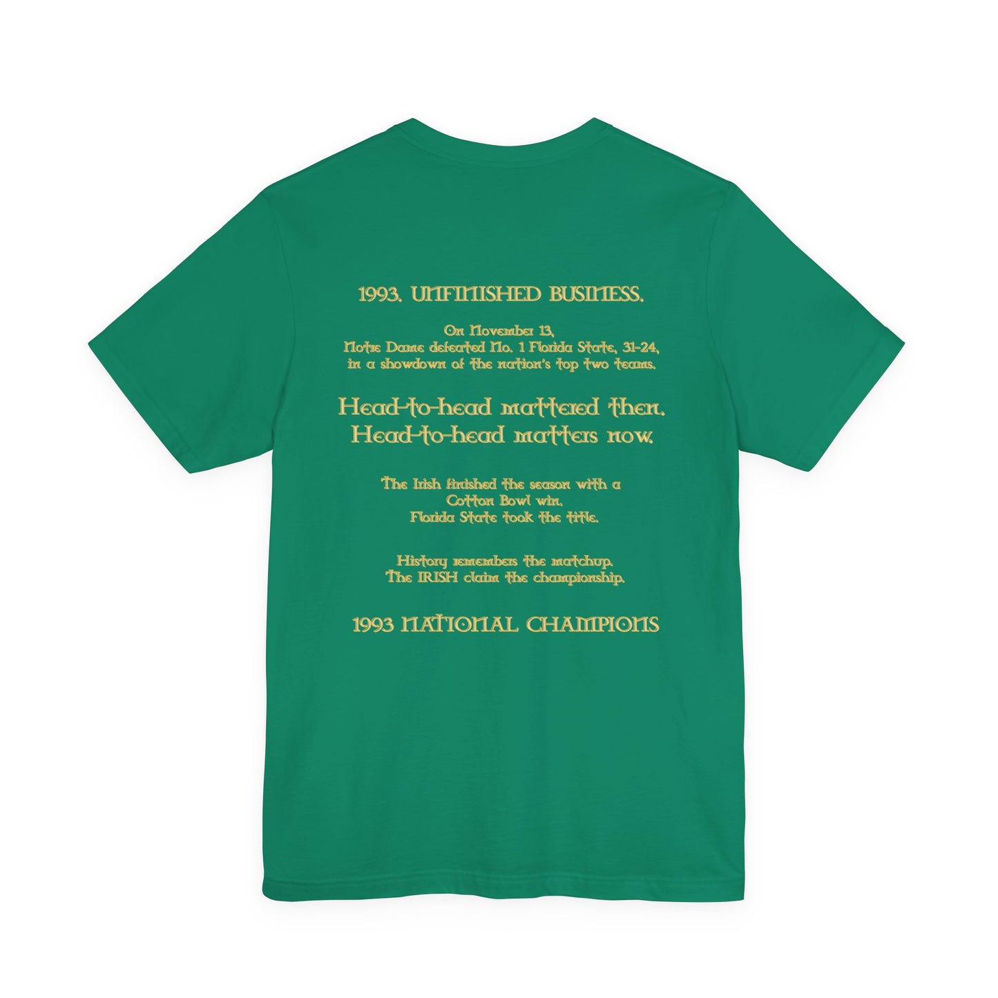 1993 National Champions - V1 -  Classic Crewneck T-Shirt