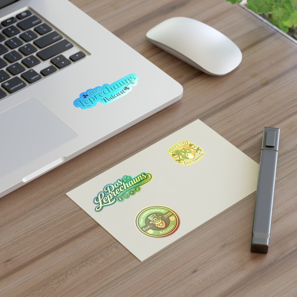 Dos Leprechauns Podcast Sticker Sheets
